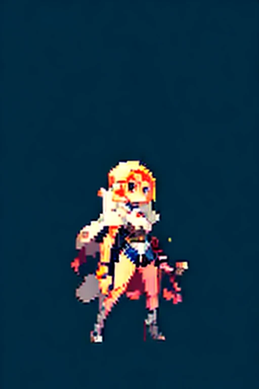there is a teddy bear that is standing in the dark, female protagonist 👀 :8, /r/pixelart, visual novel sprite, #pixelart:3, touhou character, made in rpg maker, full body sprite, videogame sprite, anime style. 8k, pixel art sprite, 2 d sprite, 1 0 0 0 x 1 0 0 0 pixel art