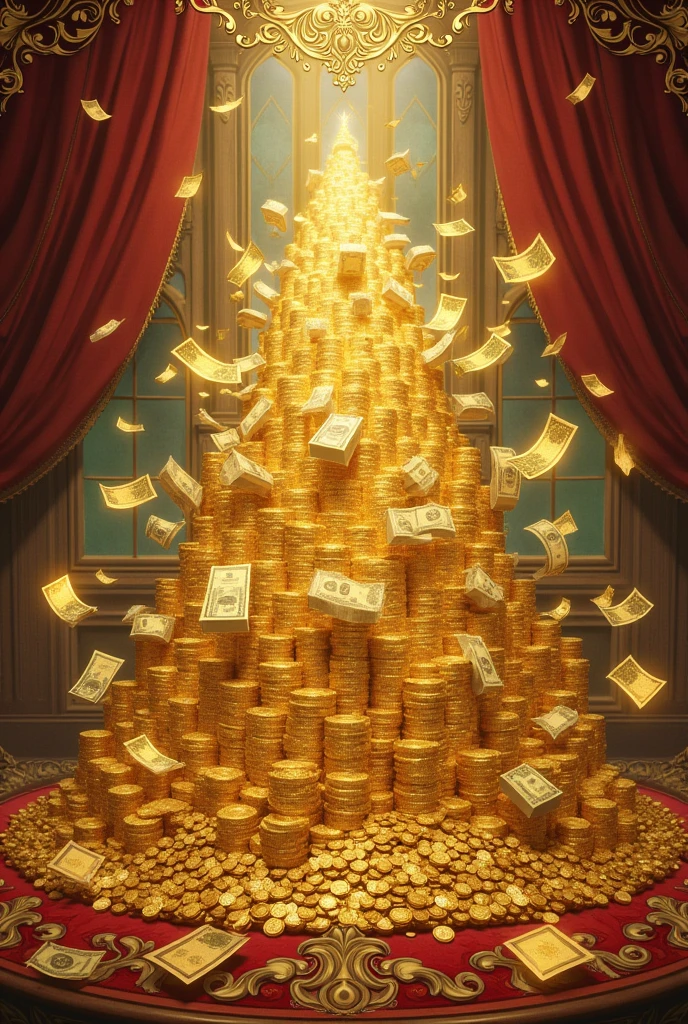 make me a fund of money and gold