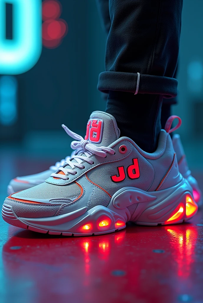 Create a sneaker model with the jd brand