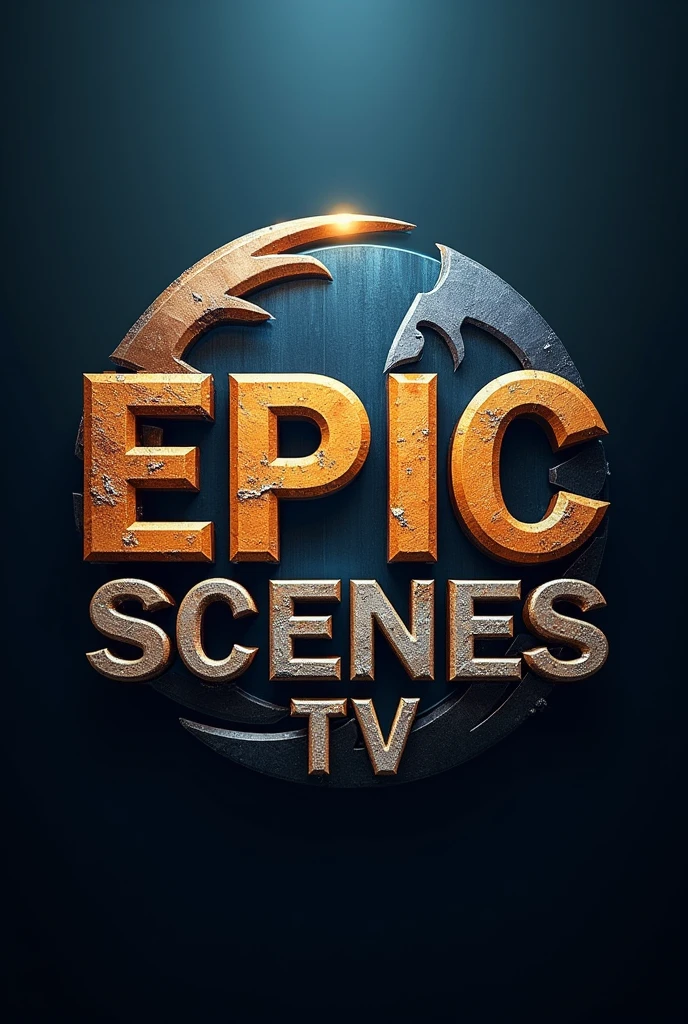 Logo with name EPIC SCENES TV 