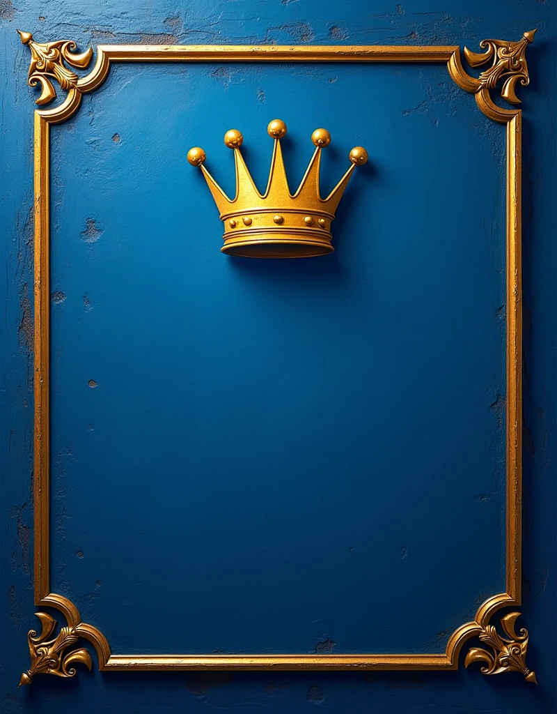 Background is blue stain color middle top at PHYU AGENCY and Crown Logo with golden color and middle center at 4"×4" golden certificate fr