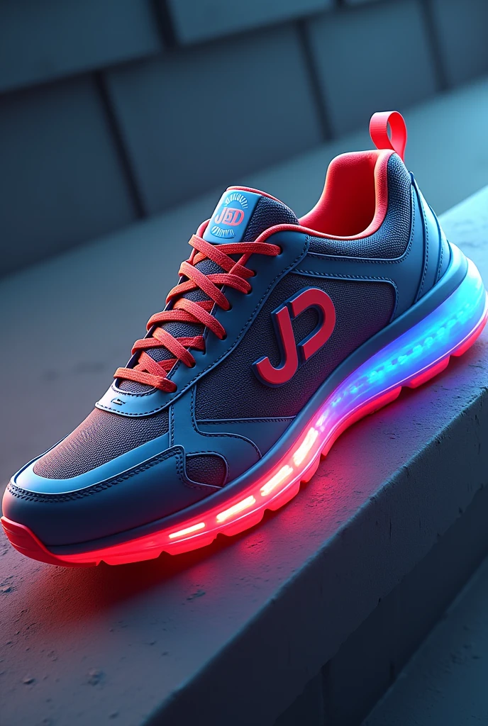 Create a sneaker model with the jd brand