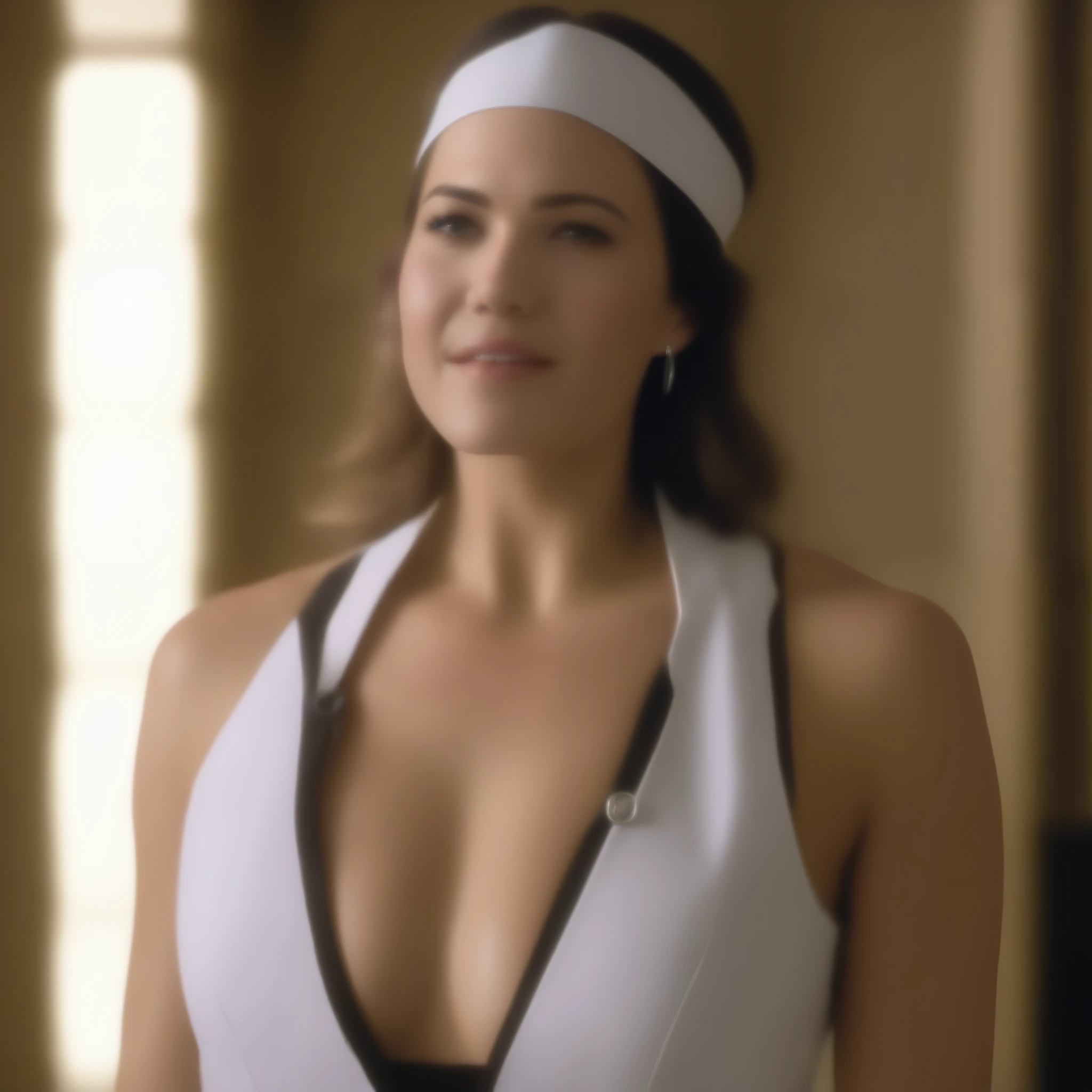 (masterpiece, best quality:1.2), 1girl, solo Mandy Moore as a sexy nurse in lingerie