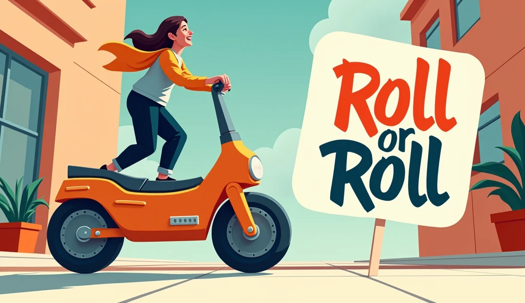 Make a “roll or roll” adTAKE THE WRITING OUT OF THE IMAGE