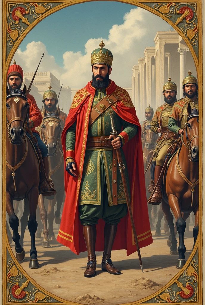 Nadir Shah rose through the ranks as a military commander, capitalizing on the Safavid Empire’s decline. By 1736, he established the Afsharid dynasty after overthrowing the Safavid ruler."