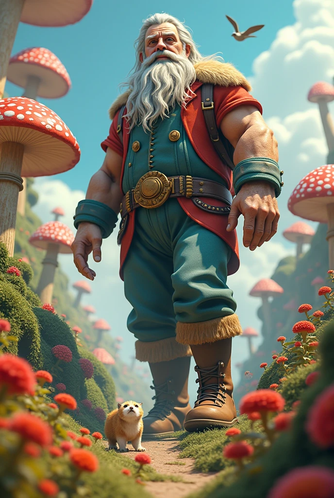 Gulliver in Enchanted Land
3D style