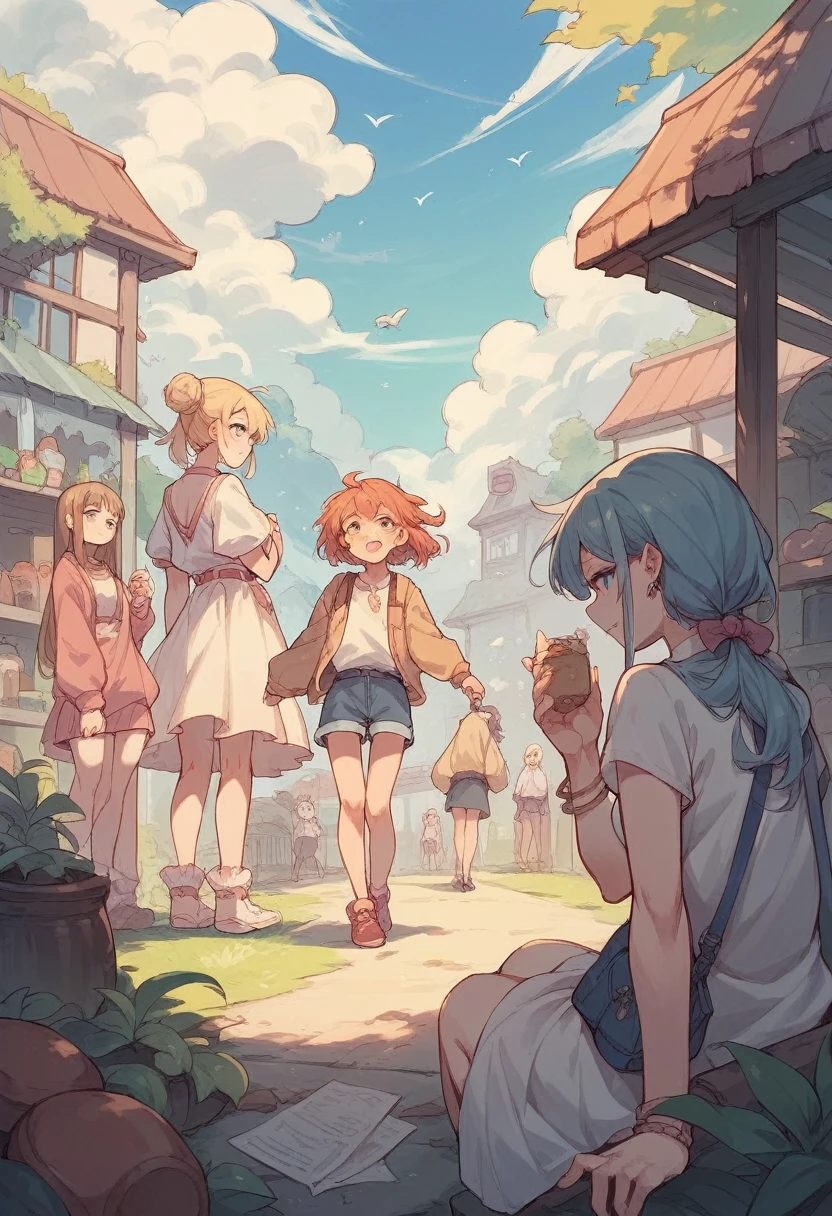 Make 5 anime girls