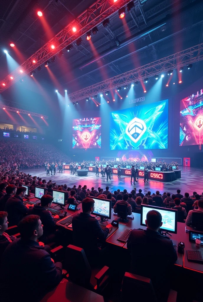 Gamer competition focused on valorant CS and LOL