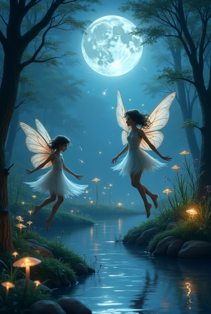 fairies at night