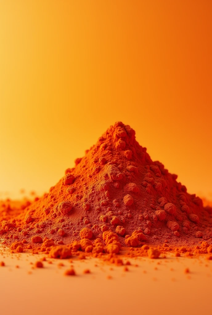 Orange pigment powder