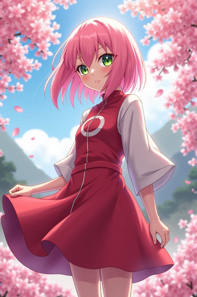 Sakura from Naruto anime 