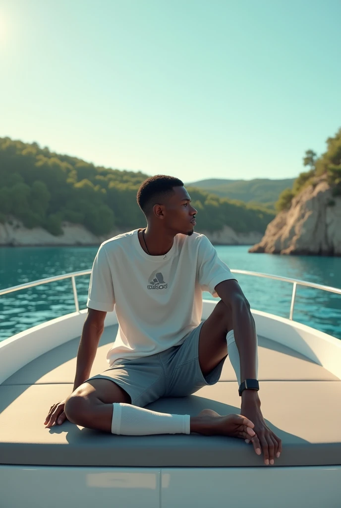 MBAPPE on the boat