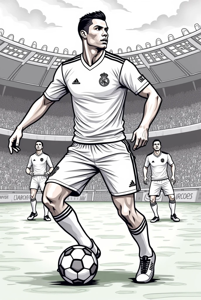 Cristiano Ronaldo Coloring Book