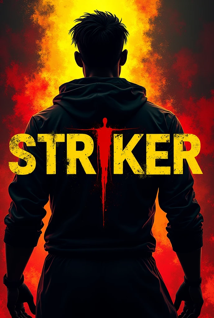Salom, menga STRIKER TEAM uchun avatar kerak. Striker matni rangi avatarning markaziga joylashtirilgan va fon rangi qora, qizil, sariq va qora. Hech qanday fon foydalanuvchisi talab qilinmaydi. bu avatarni jiddiy qabul qilish kerak