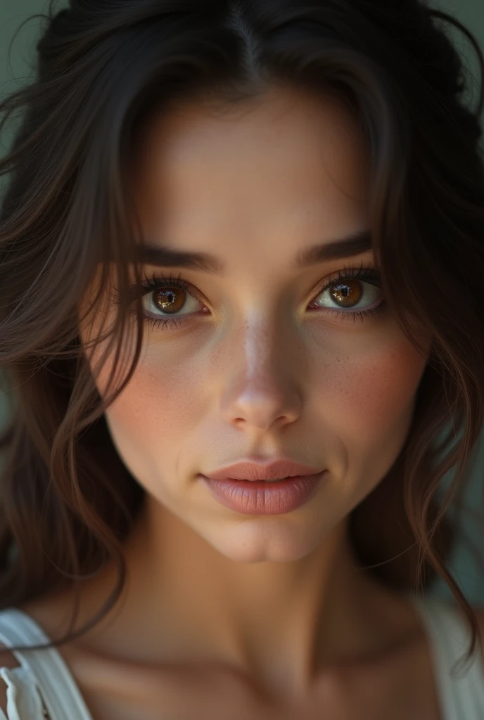 Eyes brown