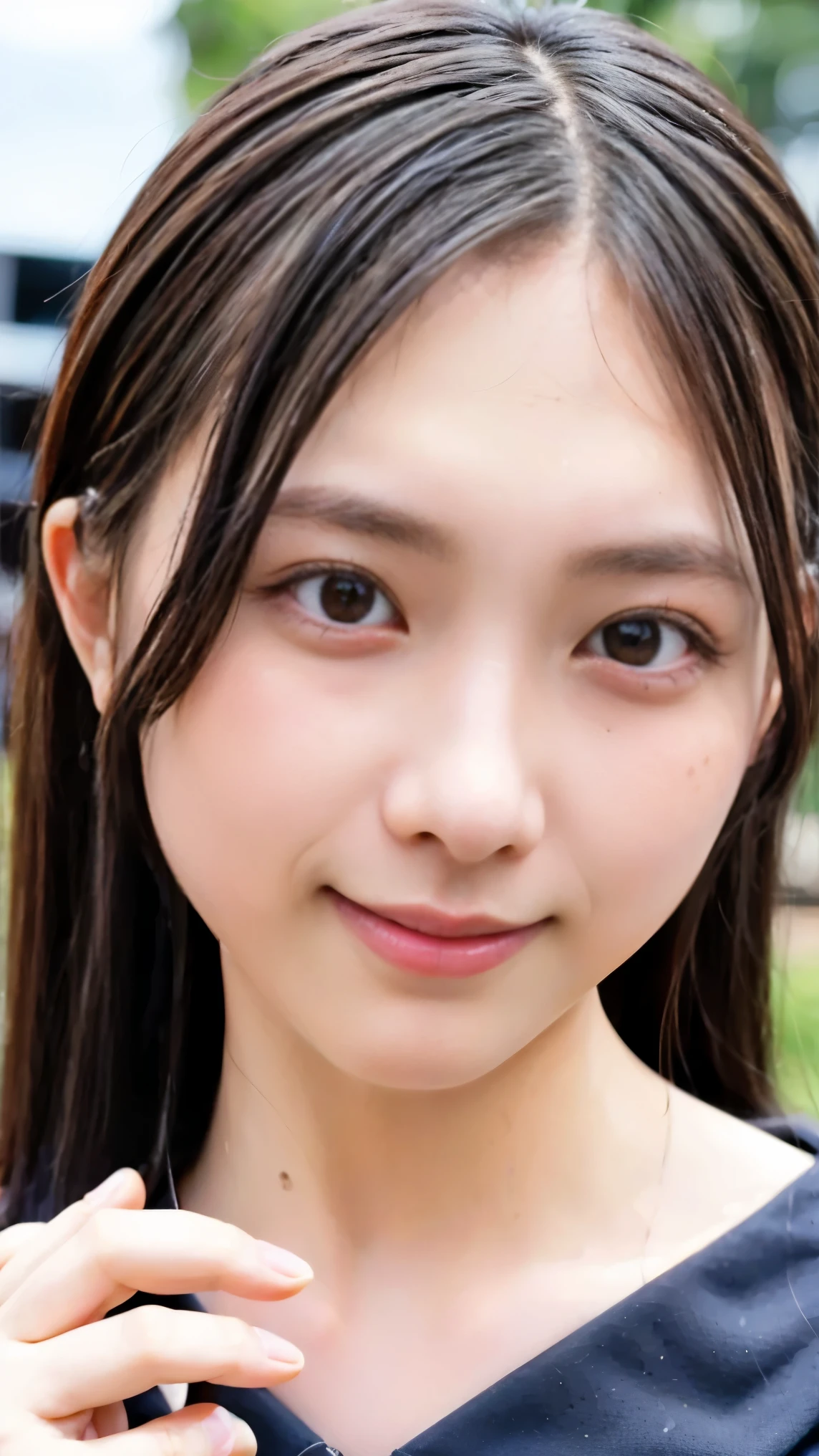 Everything modern:1.66, Cute Japanese Women Photos, smile:1.78, 20-year-old, Oil for straight, one-length hair＆Hair balm:1.55, (photo Realistic:1.4), (hyper Realistic:1.4), (Realistic:1.3), (Smoother lighting:1.05), (Improving the quality of cinema lighting:0.9), 32K, 1 person,20-year-oldの, Realistic lighting, Backlight, The light shines on your face, Ray Tracing, (Bright light:1.2), (Improvement of quality:1.4), (Highest quality Realistic textured skin:1.4), fine grain, Detailed face,(smile:0), (Emphasis on face close-up:1.3), (Enhances the beauty of skin texture:1.1),((Extremely precise and accurate anatomy:1.0)), (Enhances the beauty of skin texture:1.1), Clean and glowing skin, mesh, thin:1.2, (Realistic:1.3), Realisticなライティング, (Smoother lighting:1.05), 32K, One Japanese woman, fine grain, Detailed face, (Film Grain:1.1),(Accentuates body lines:1.1), High resolution, Natural look, Kind eyes, Improves hair quality, Delicate light and shadow, Transparent muscles, Graceful pose, Beautiful Eyes, Sharp details, Soft light reflection, Beautiful contours, Delicate skin tone, Fine hair texture,Cute Japanese Women Photos,