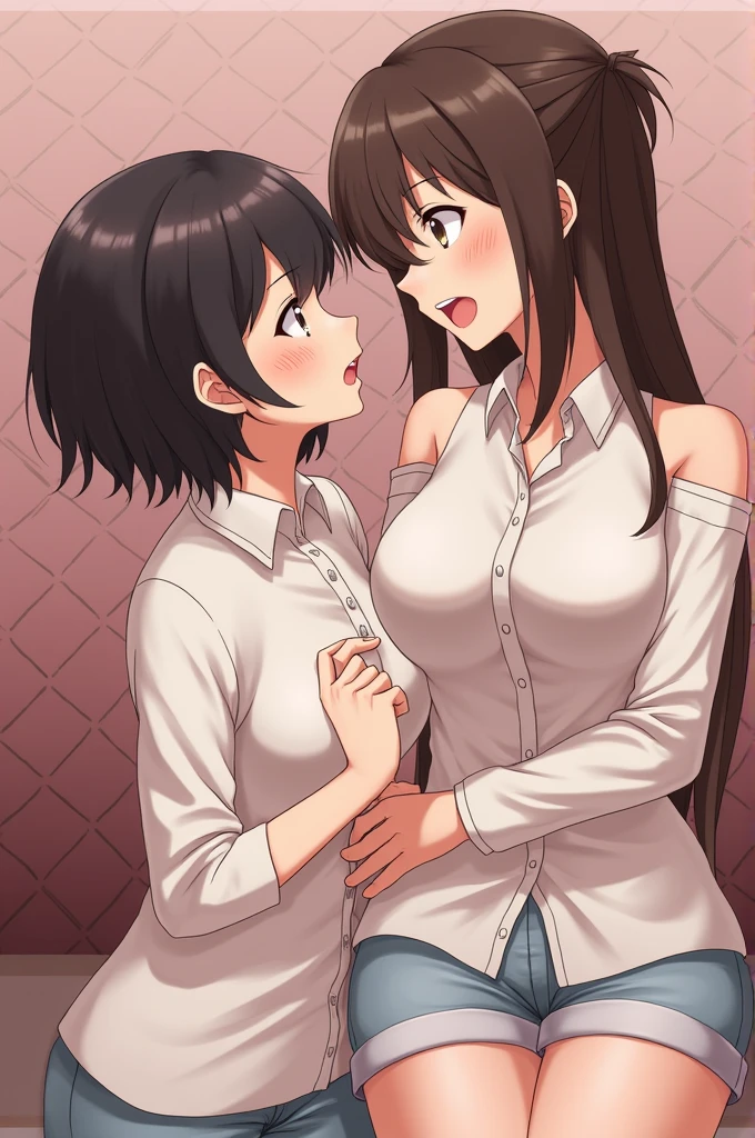 Two anime having sex