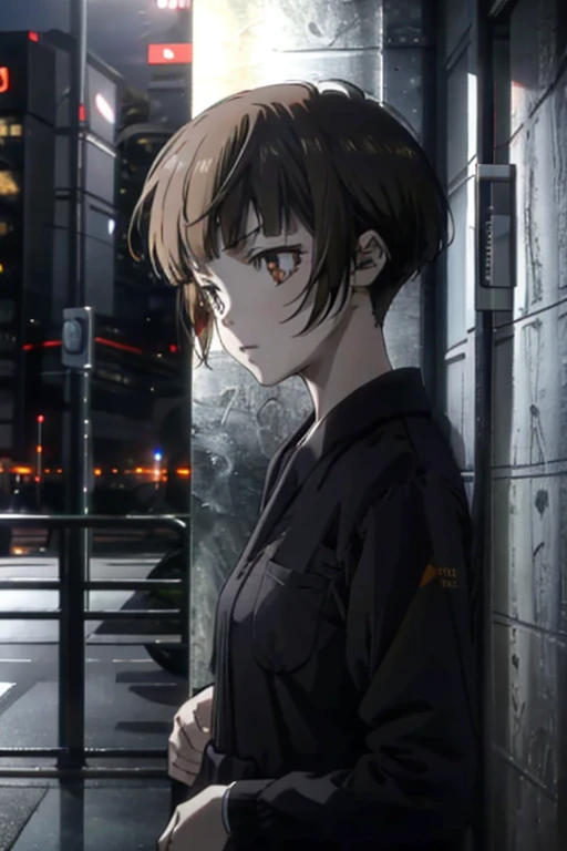 1girl,AkaneTsunemori,ladys suite,city at night,