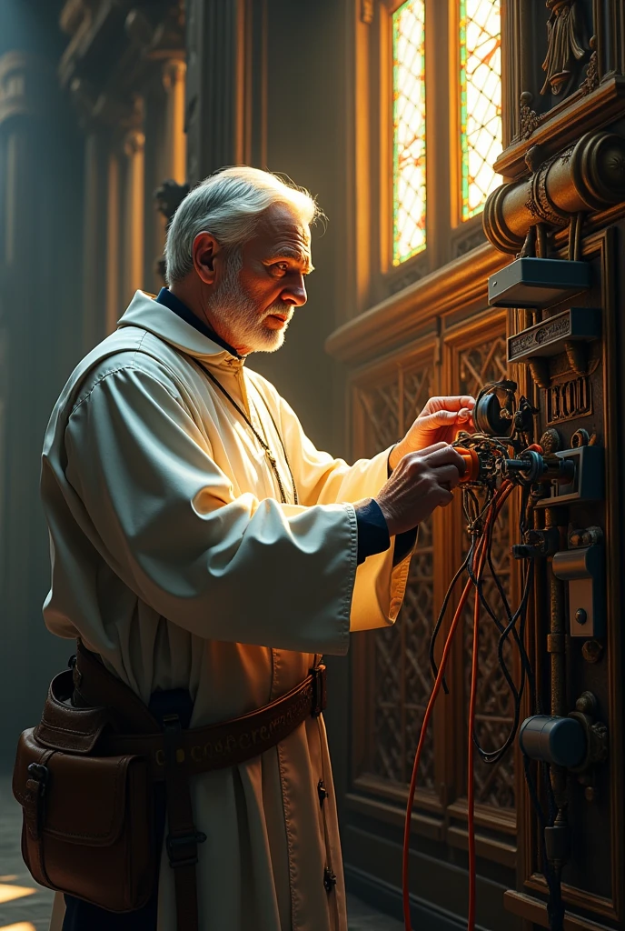 Electrician priest