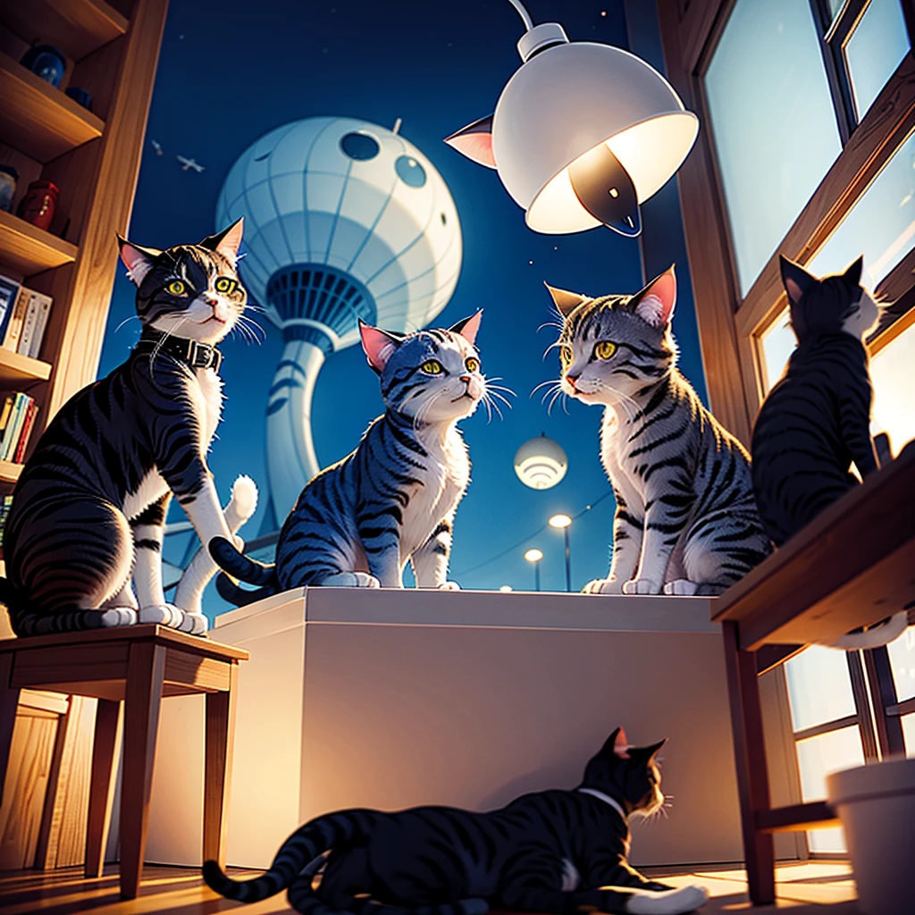 Cats and UFOs