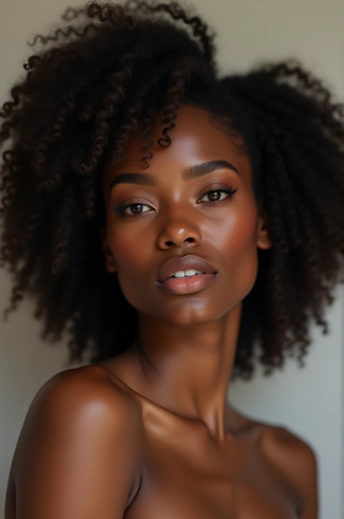 A beautiful black woman 