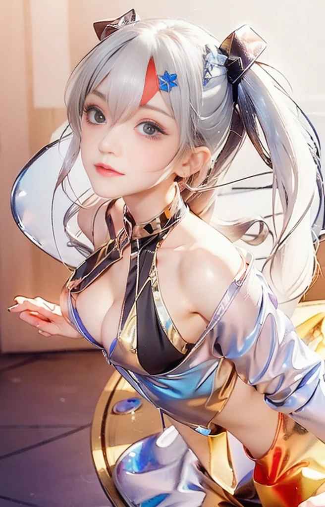 2,(((bishoujo,beautiful girl,Deep V,open cloths,Exposed breasts,Pure and sexly,grumpy,long wavy hair,Leaning forward,torn))),((fit:1.5)),curvy ,best quality, High target_solve, clearly_image, Detailed background,best quality, number, Very detailed, Finely, high resolution, 8k画质, Perfect dynamic composition, long hair, Charming pose,sexly,Shy,masterpiece, best quality, high resolution, 8k, HDR, raytracing, detailed shadows, beautiful girl, (hyperdetailed:1.15),maebari/pasties,2