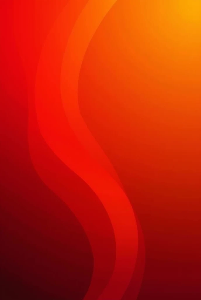 Generates a red image with a light orange