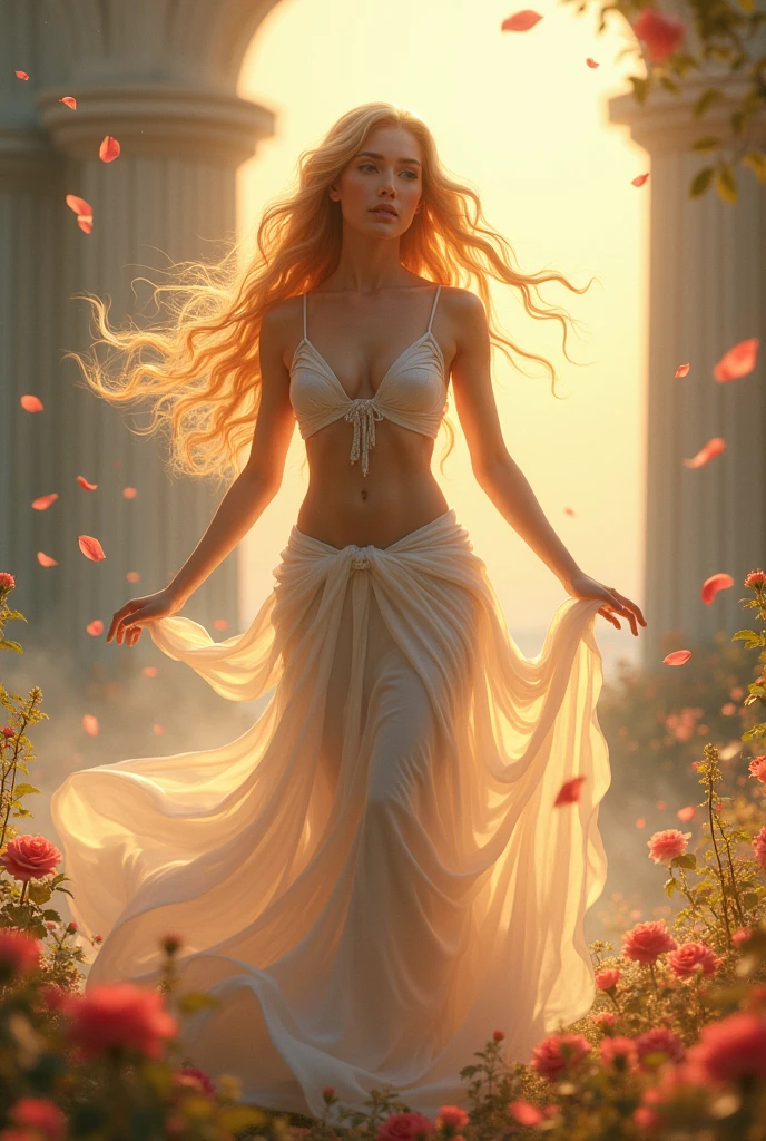 Aphrodite, the goddess of love and beauty, has a special power over the hearts of gods and mortals, since it can make anyone fall in love.