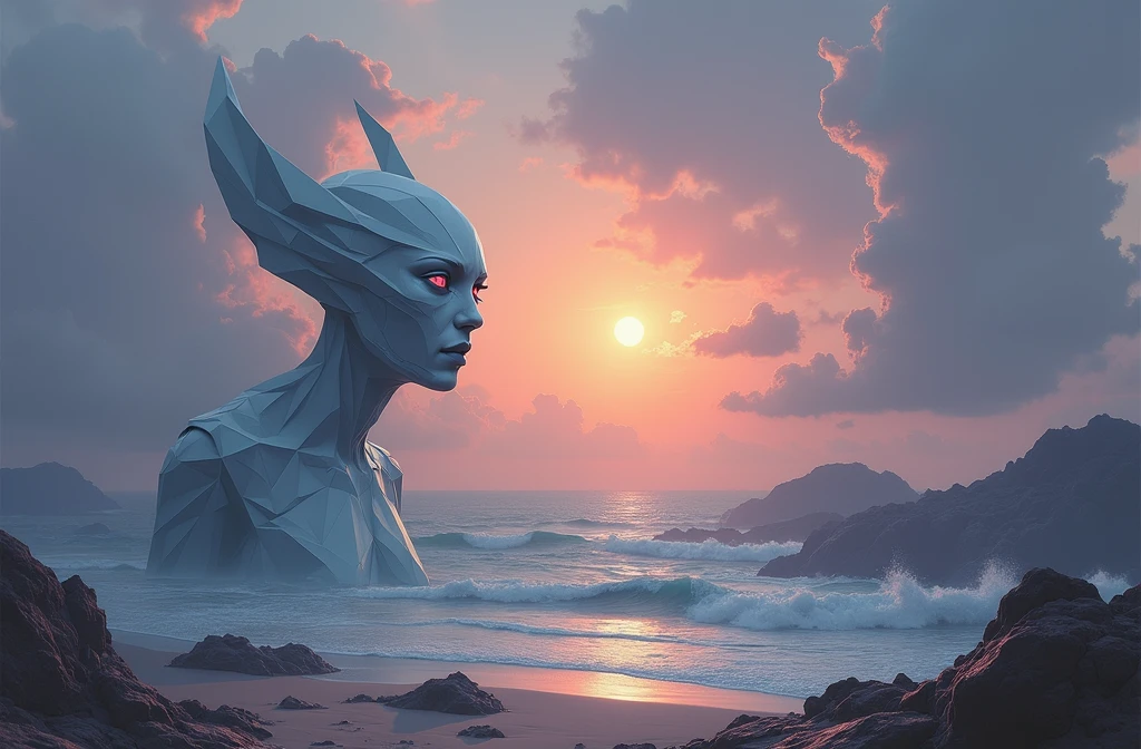 cubism portrait, fine art, teal and orange, contemporary art, alien form head shot, queen of space, (best quality,4k,8k,highres,masterpiece:1.2),ultra-detailed,(realistic,photorealistic,photo-realistic:1.37),hyperrealistic,dramatic lighting,intricate details,surreal,striking pose,regal expression,ethereal,otherworldly,futuristic,digital painting