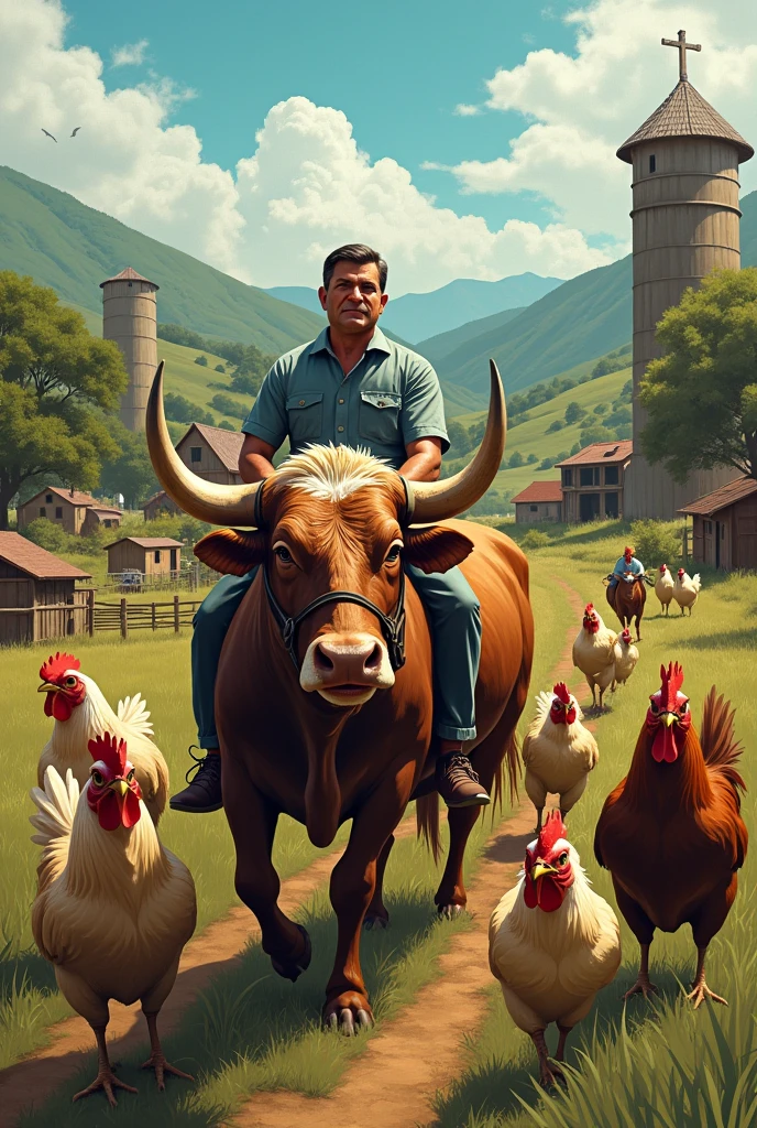 Government of Honduras personified as farm animals