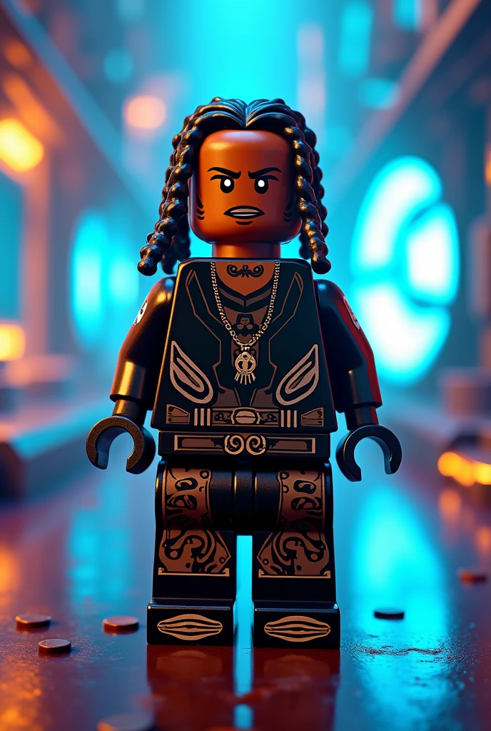 Travis scott but its a lego ninjago figure