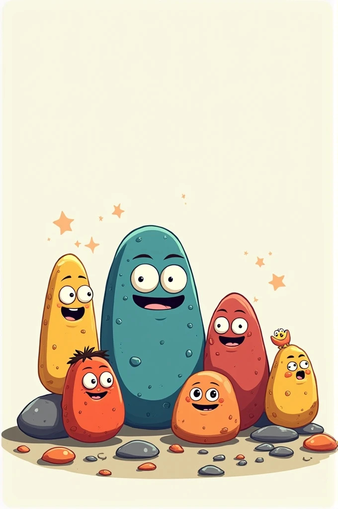 Cartoon stones
