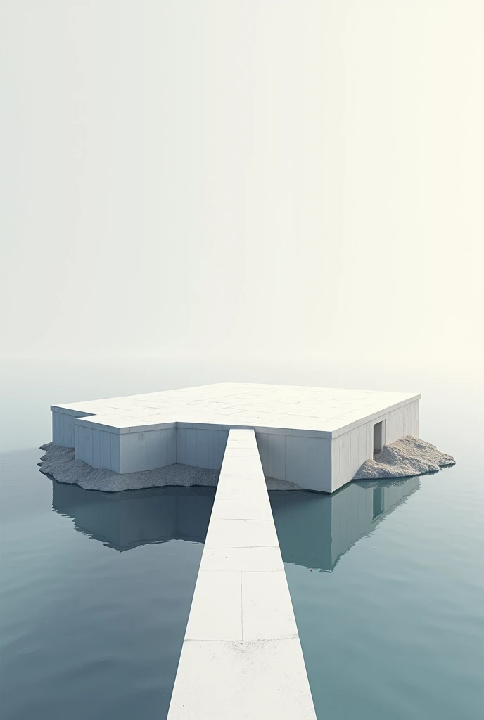 rectangular dock on a mathematical island