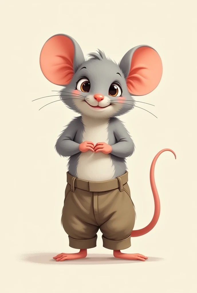 Mouse with pants
