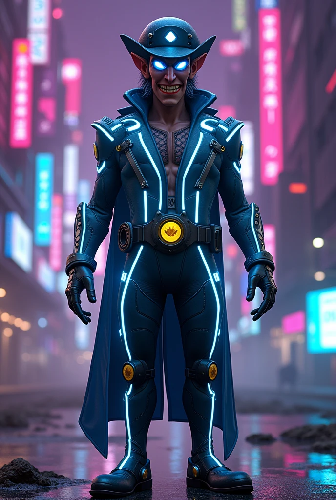 Waluigi from Super Mario has a Tron made of the heads of Sun Guko and Bowser