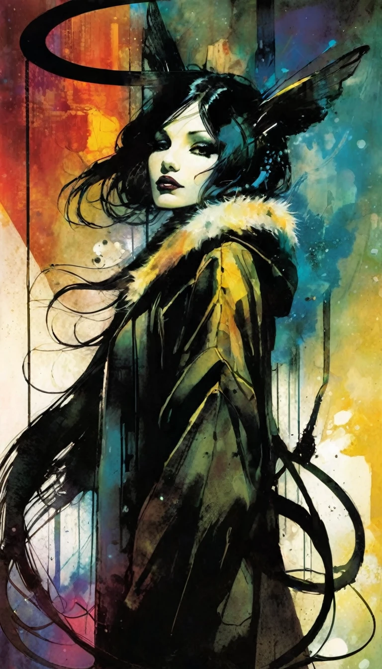 life, art inspired by Bill Sienkiewicz and Dave McKean