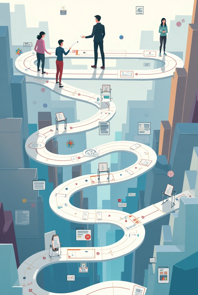 representation of processes for a project