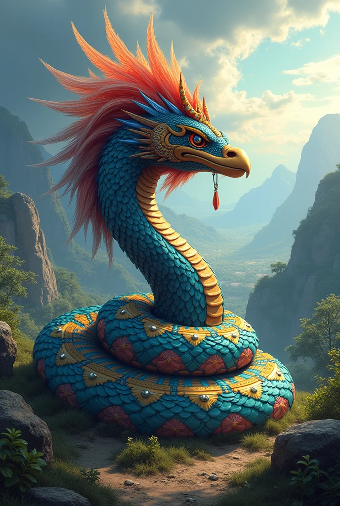 Majestic Quetzalcoatl