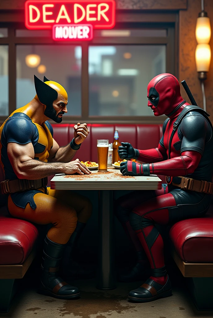 wolverine and deadpool eat