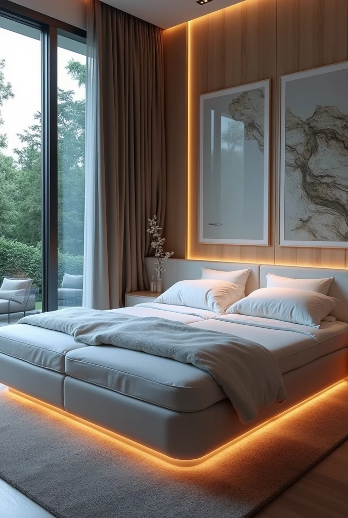 Smart bed that adjusts to customer needs