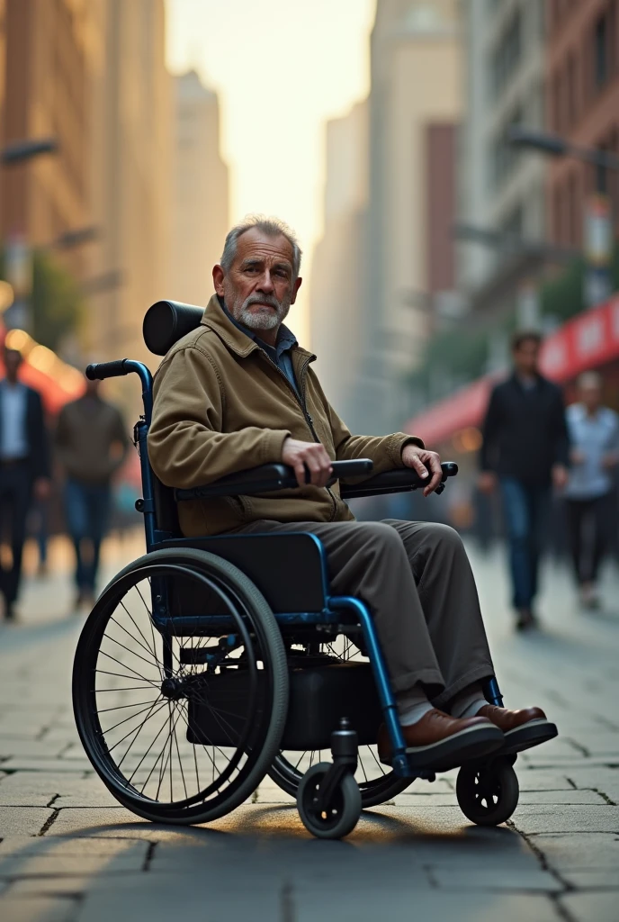 Man in wheelchair