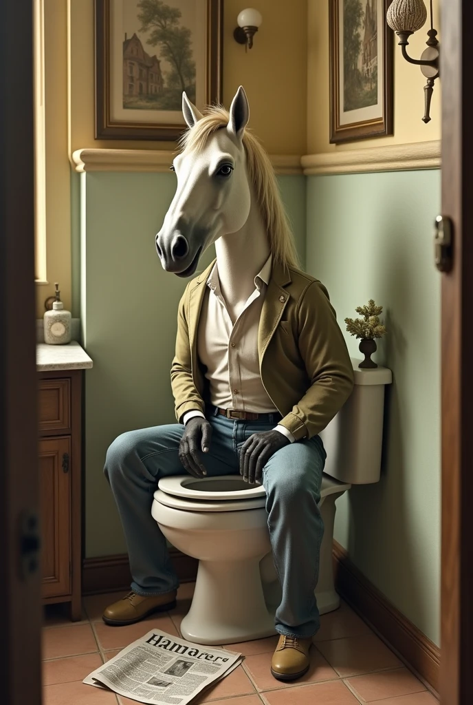 Horse toilet