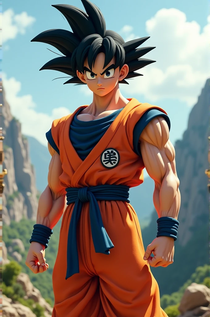 Son Goku in real life