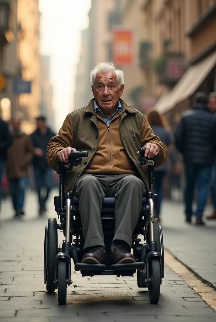 Man in wheelchair