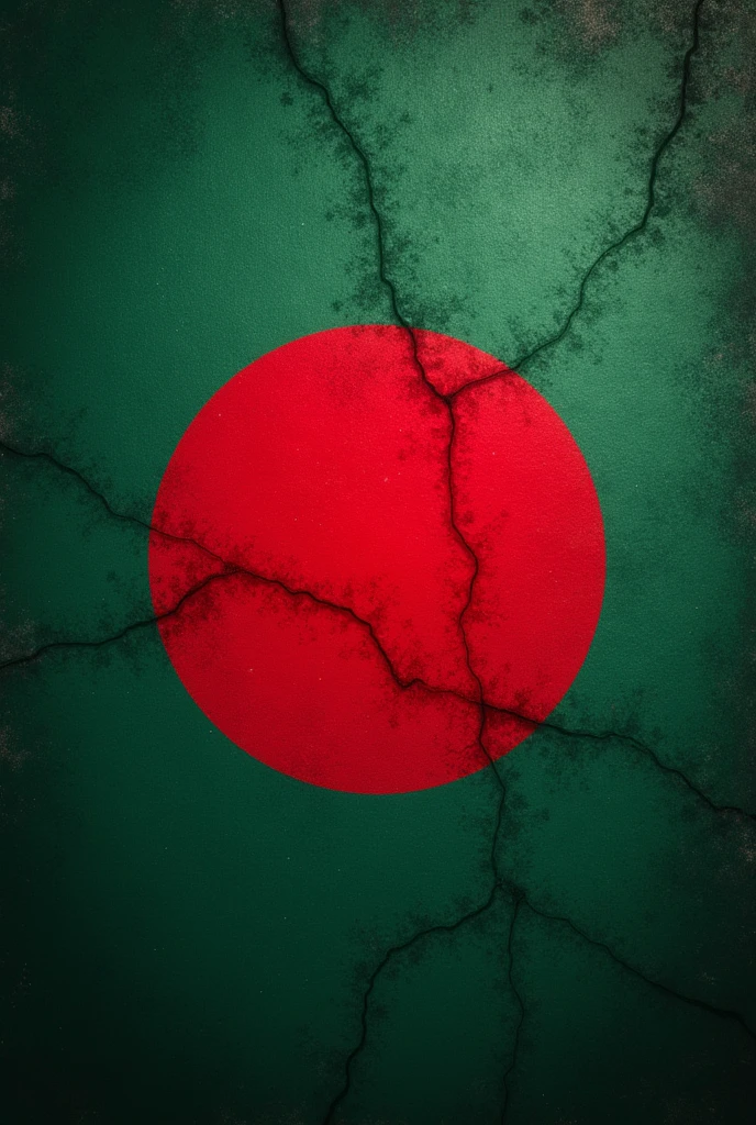 Create a flag based on the current flag of Bangladesh.