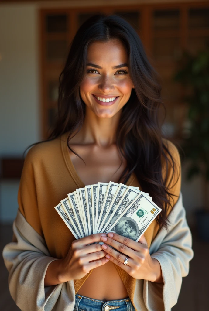Mexican lady earns a lot of money