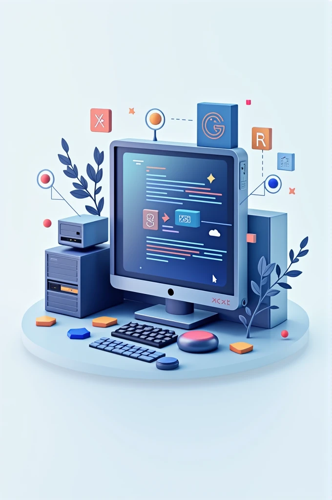 Create a SOFTFUTION logo, This logo carries programming tools that we software programmers use 