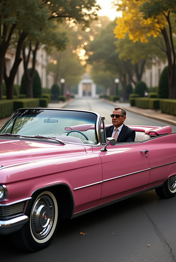 What would a pink Cadillac Eldorado look like if you were a member of high society??