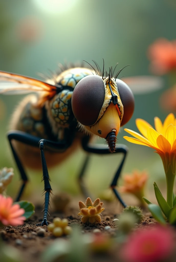 fly smelling things