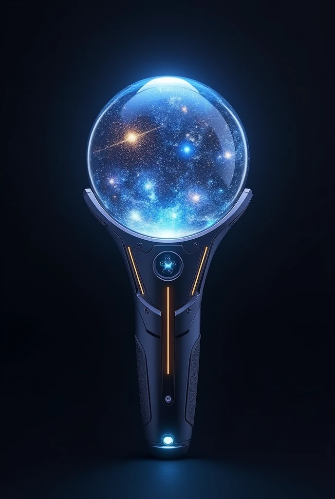 Create a lightstick with the universe that has a sphere